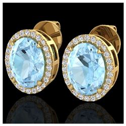 1.40 ctw H-SI/I Diamond Solitaire Halo Ring 10K White Gold