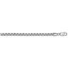 Image 1 : 14k White Gold 3.6 mm Hollow Round Box Chain - 20 in.