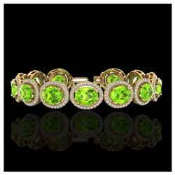 4.97 ctw Ruby & Diamond Necklace 14K Yellow Gold