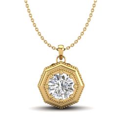 10.81 ctw Ruby & Diamond Pendant 18K White Gold