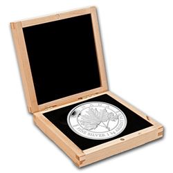 2012 Canada 1 kilo Silver $250 Maple Leaf Forever (w/Box & COA)