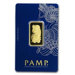 1/2 oz Gold Bar - PAMP Suisse Lady Fortuna Veriscan® (In Assay)
