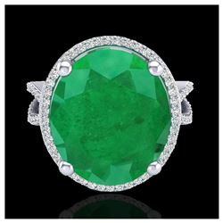 1.75 ctw SI Intense Yellow Diamond Ring 10K White Gold