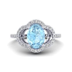 0.33 ctw VS/SI Diamond Necklace Halo 18K Yellow Gold