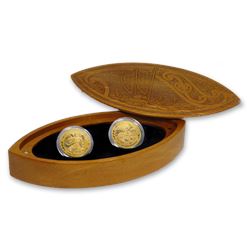 2019 New Zealand 2-Coin Gold Kupe - The Great Navigator Set