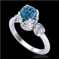 2.52 ctw Ruby & VS/SI Diamond Ring 18K Yellow Gold