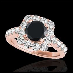 1.36 ctw H-SI/I Diamond Solitaire Ring 10K White Gold