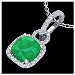 1.20 ctw SI Intense Yellow Diamond Ring 10K White Gold
