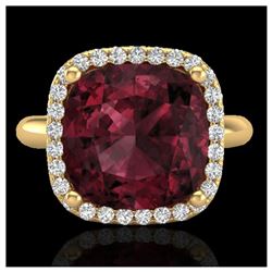 1.01 ctw Fancy Intense Blue Diamond Art Deco Ring 18K White Gold
