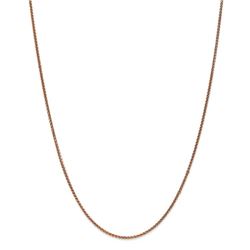14k Rose Gold 1.40 mm Spiga Chain - 30 in.