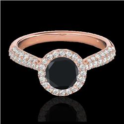 0.76 ctw H-SI/I Diamond Ring 10K Rose Gold