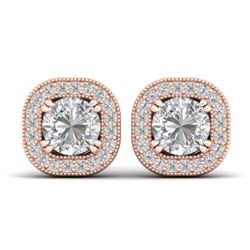 10.26 ctw Opal & Diamond Earrings 14K Yellow Gold