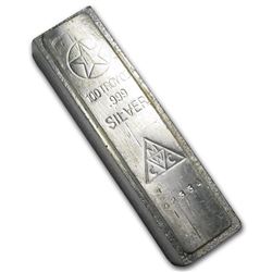 100 oz Silver Bar - American Republic Silver Co.