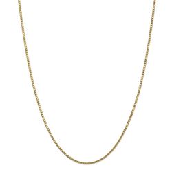 14k Yellow Gold 1.5 mm Box Chain - 28 in.