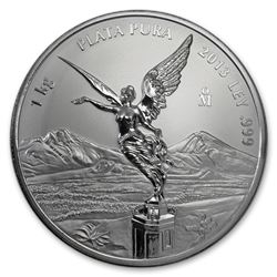 Mexico 1 kilo Silver Libertad Prooflike (Random Year\, Coin Only)