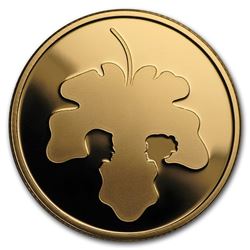 2017 Israel 1/2 oz Gold 10 NIS Adam and Eve Proof
