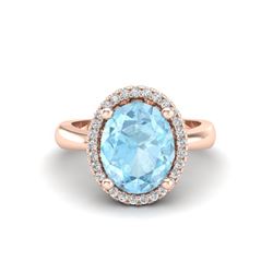 2 ctw Black Diamond Ring 14K White Gold