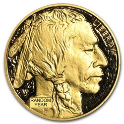 1 oz Proof Gold Buffalo (Random Year\, Capsule Only)