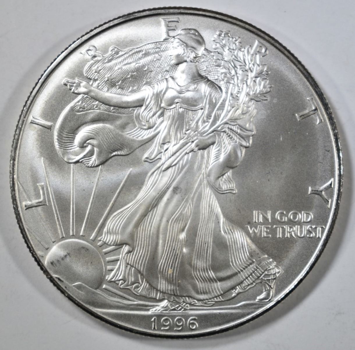 BU 1996 AMERICAN SILVER EAGLE