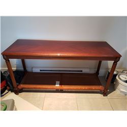 Wood Hall Table A