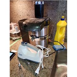 Jack Lalannes Juicer & Black & Decker Hand Mixer A