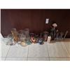 Image 1 : Large assortment of glass vases A