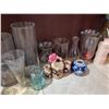 Image 4 : Large assortment of glass vases A