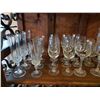 Image 4 : 3 Shelves of Glass Stemware A