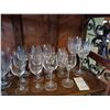 Image 5 : 3 Shelves of Glass Stemware A