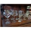 Image 6 : 3 Shelves of Glass Stemware A