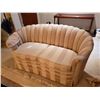 Image 2 : Vintage classic style fabric love seat A