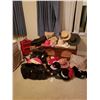 Image 1 : Large assortment of Mens & Ladies Hats, Purses & luggage A