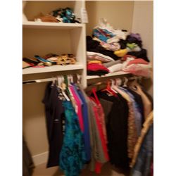 Large assortment of ladies clothing A