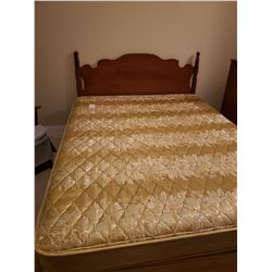 Queen Size Bed with Maple headboard C