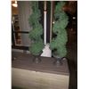 Image 6 : Rubbermaid storage container, Artificial topiary trees & Propane Patio Heater C