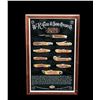 Image 1 : Framed Ltd. Ed. Case Knife Mint Set