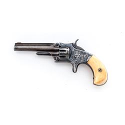 Antique Engraved S&W No. 1 3rd Issue Revolver