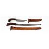 Image 1 : Lot of 2 Antique Indonesian Edged Weapons