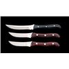 Image 3 : Lot of Three (3) Buck Fixed Blade Knives