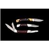 Image 4 : Lot of Three (3) Buck Folding Knives