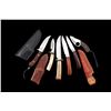 Image 1 : Lot of Six (6) Custom Fixed Blade Knives