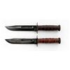 Image 3 : Lot of Two (2) Camillus U.S.N. Mark 2 Knives