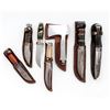 Image 1 : Lot of 6 Vintage Hunting Knives