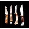 Image 2 : Lot of Four (4) Fixed Blade Knives