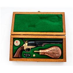 Italian Repro. of Brass Frame Navy Perc. Revolver