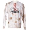 Image 1 : Amanda Walsh 'Suzie Boreton' clean and distressed Girl Power sweatshirts from Dirk Gently's...