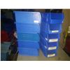 Image 1 : Blue Plastic Bin 6" x 3"1/4