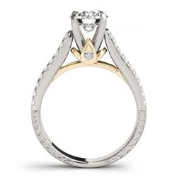 2.75 ctw Ruby & Diamond Ring 10K Yellow Gold