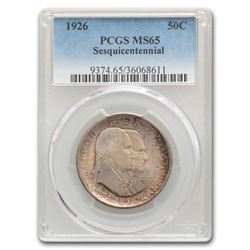 1926 America Sesquicentennial Half Dollar MS-65 PCGS