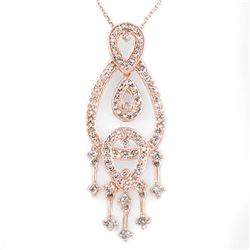 1.01 ctw VS/SI Princess Diamond 2pc Set Halo 14K Rose Gold